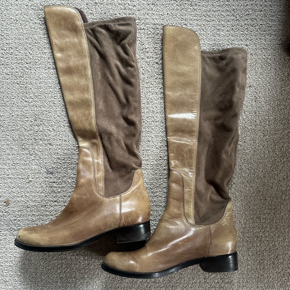 Brown Leather Boots